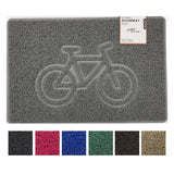 "Cycle" Grey Spaghetti Doormat