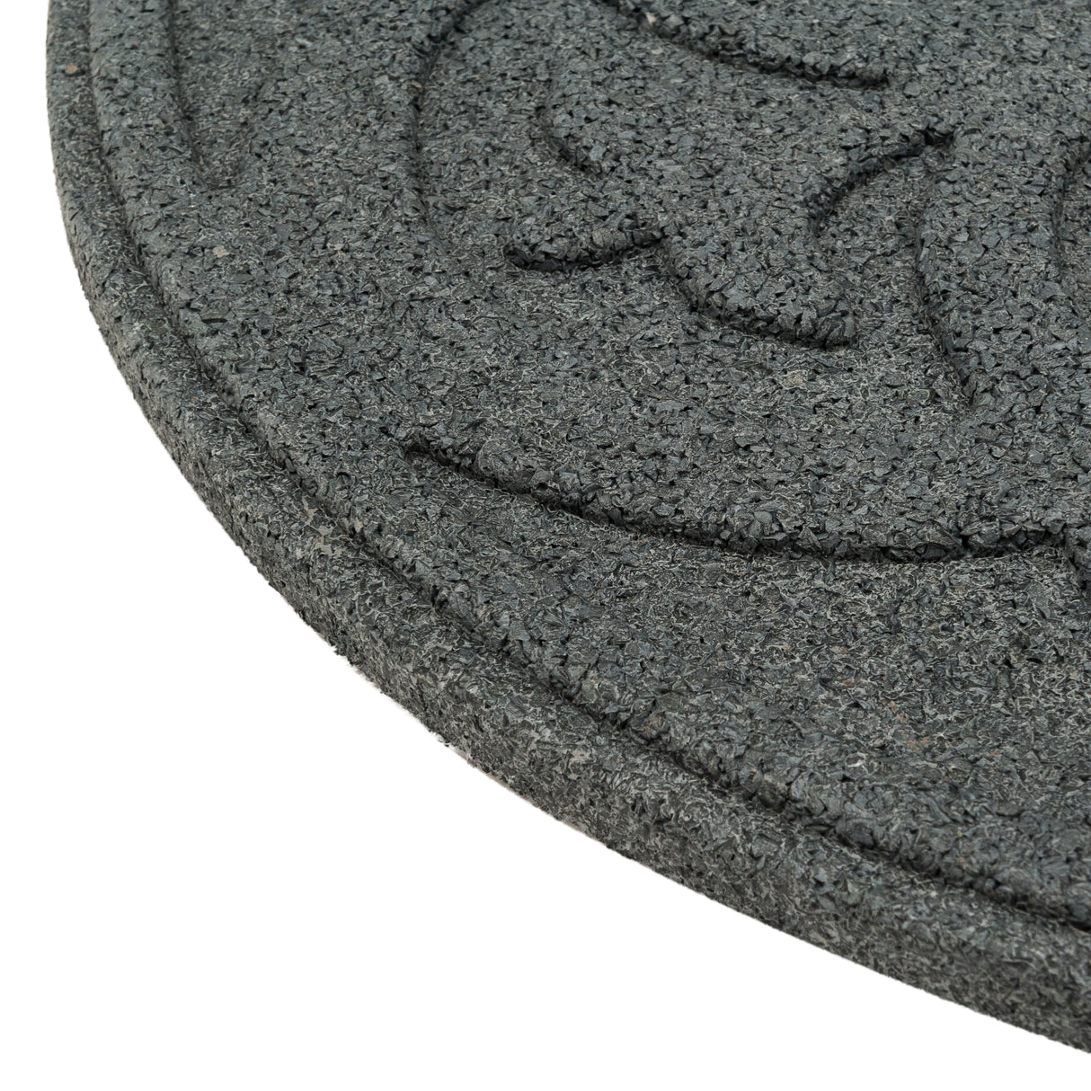 Eco-Friendly Garden Stepping Stones - Scroll - Grey