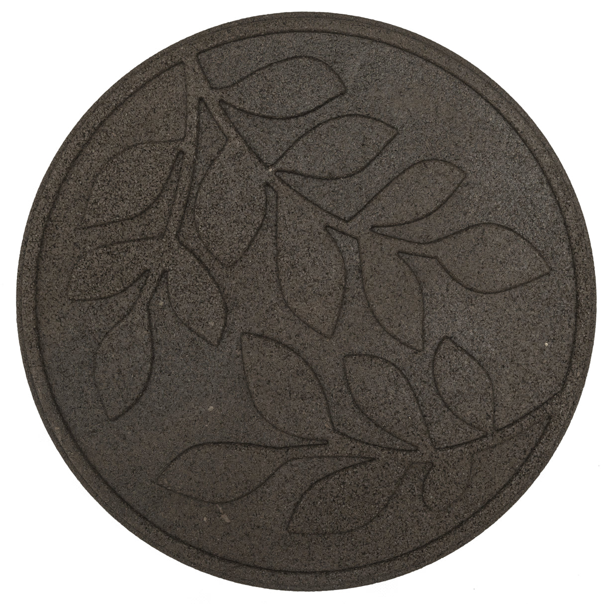 Eco-Friendly Garden Stepping Stones - Leaf Brown