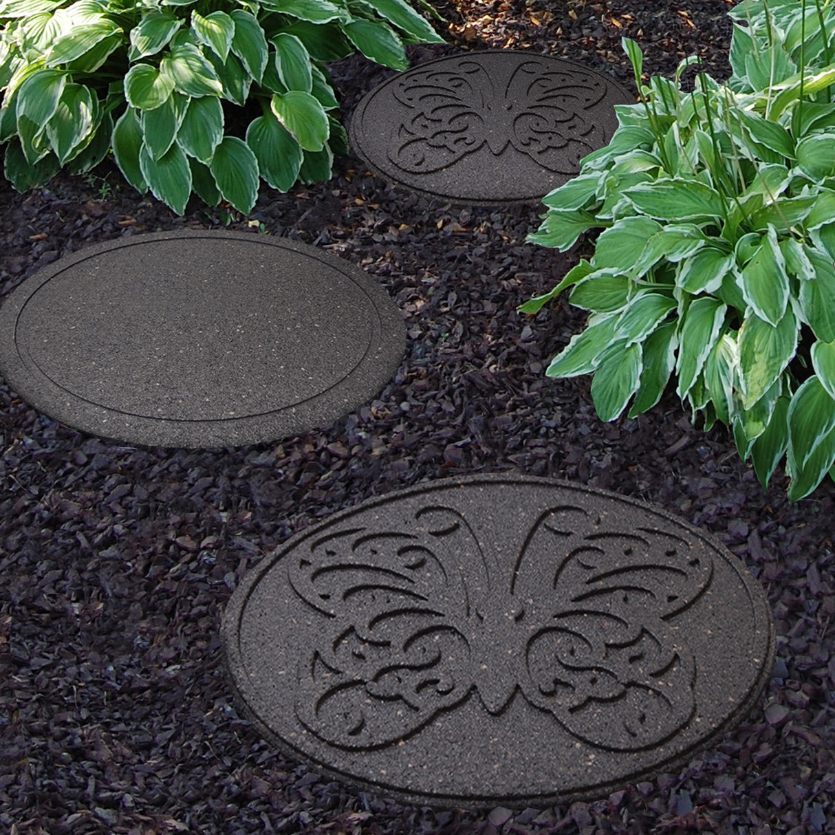 Eco-Friendly Garden Stepping Stones - Butterfly - Earth