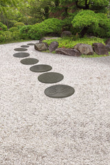 Eco-Friendly Garden Stepping Stones - Butterfly - Grey