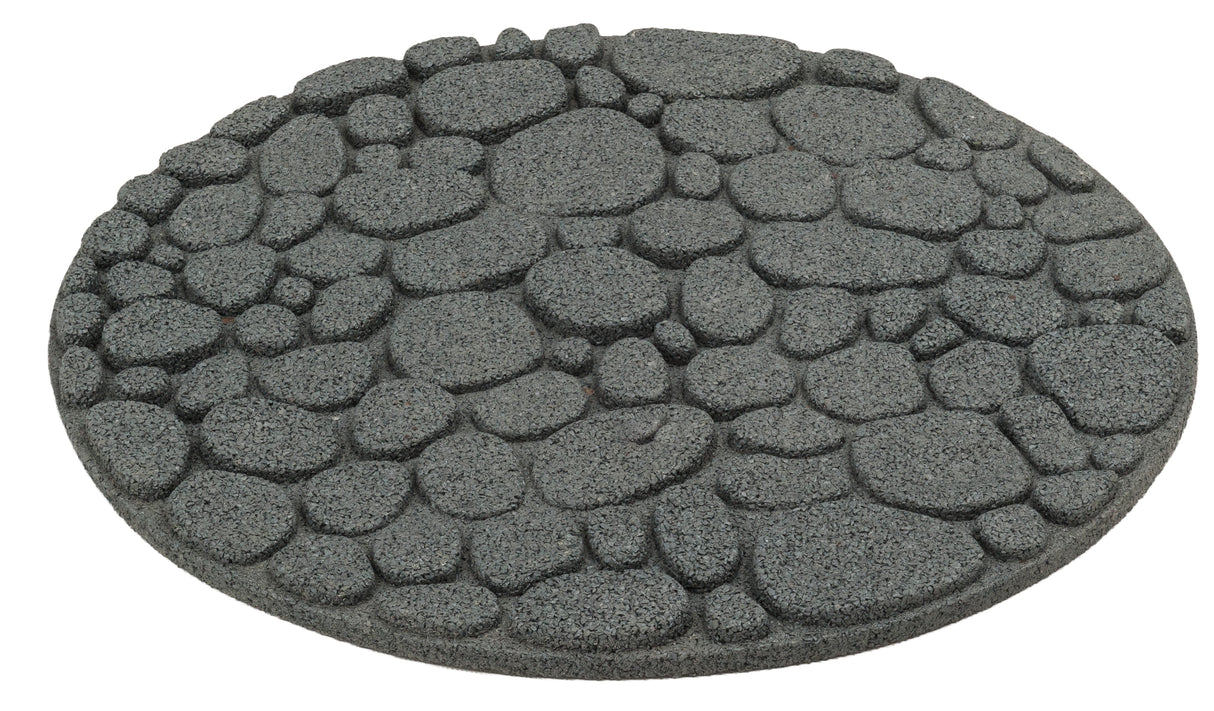 Eco-Friendly Garden Stepping Stones - River Rock - Grey