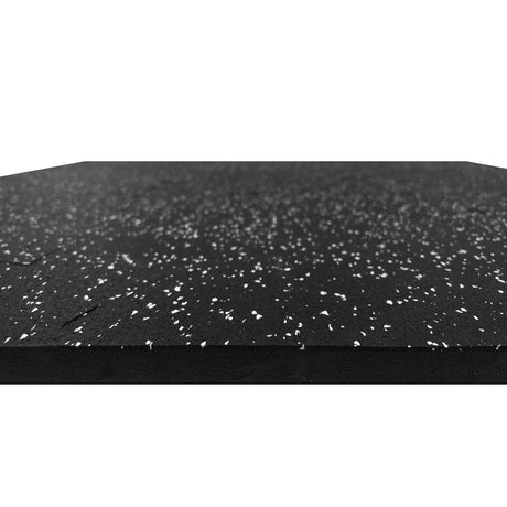 Interlocking Rubber Topped Anti Vibration Foam Mats -30cm x 30cm - 14mm Thick