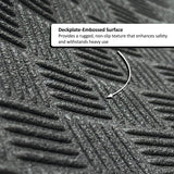 Eco Friendly Universal Car Mat - 2pc Front Set