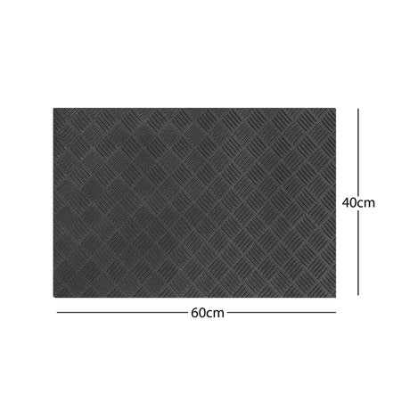 Deckplate Low Profile Rubber Doormat