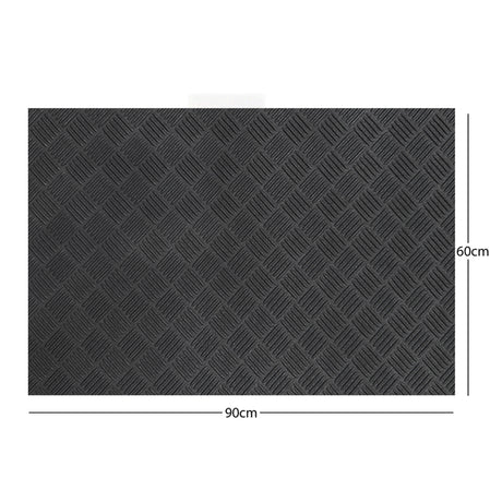 Deckplate Low Profile Rubber Doormat