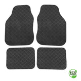 Eco Friendly Universal Car Mat - 4pc Full Set