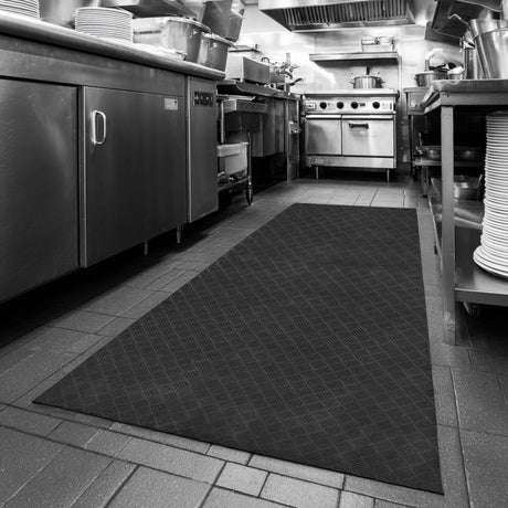 Deckplate Low Profile Rubber Commercial Entrance Mat