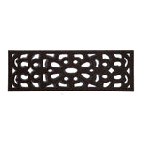 Victorian Style Eco Outdoor Door Mat - Chocolate