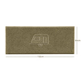 "Caravan Love" Grey Spaghetti Door Mat