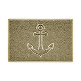 "Anchors Away" Grey Spaghetti Door Mat