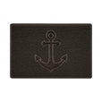 "Anchors Away" Grey Spaghetti Door Mat