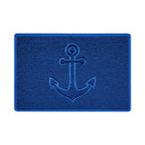 "Anchors Away" Grey Spaghetti Door Mat