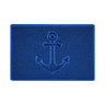 "Anchors Away" Grey Spaghetti Door Mat