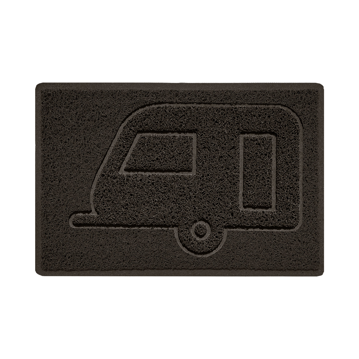 "Caravan Love" Grey Spaghetti Door Mat