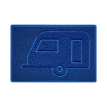 "Caravan" Grey Spaghetti Door Mat