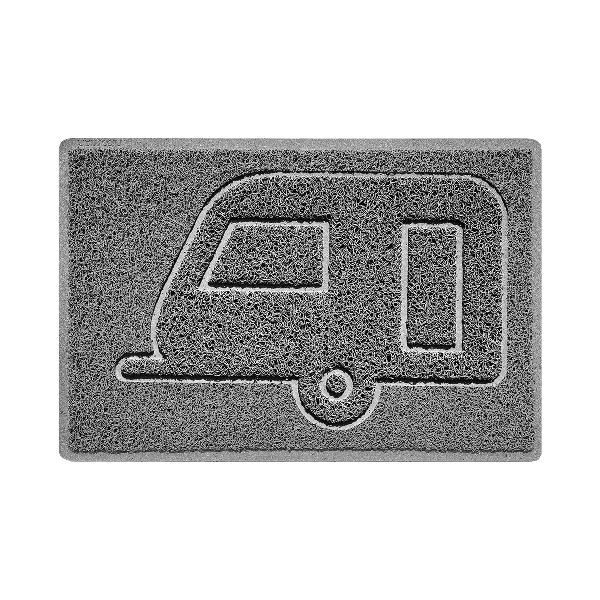 "Caravan" Grey Spaghetti Door Mat