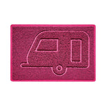 "Caravan" Grey Spaghetti Door Mat