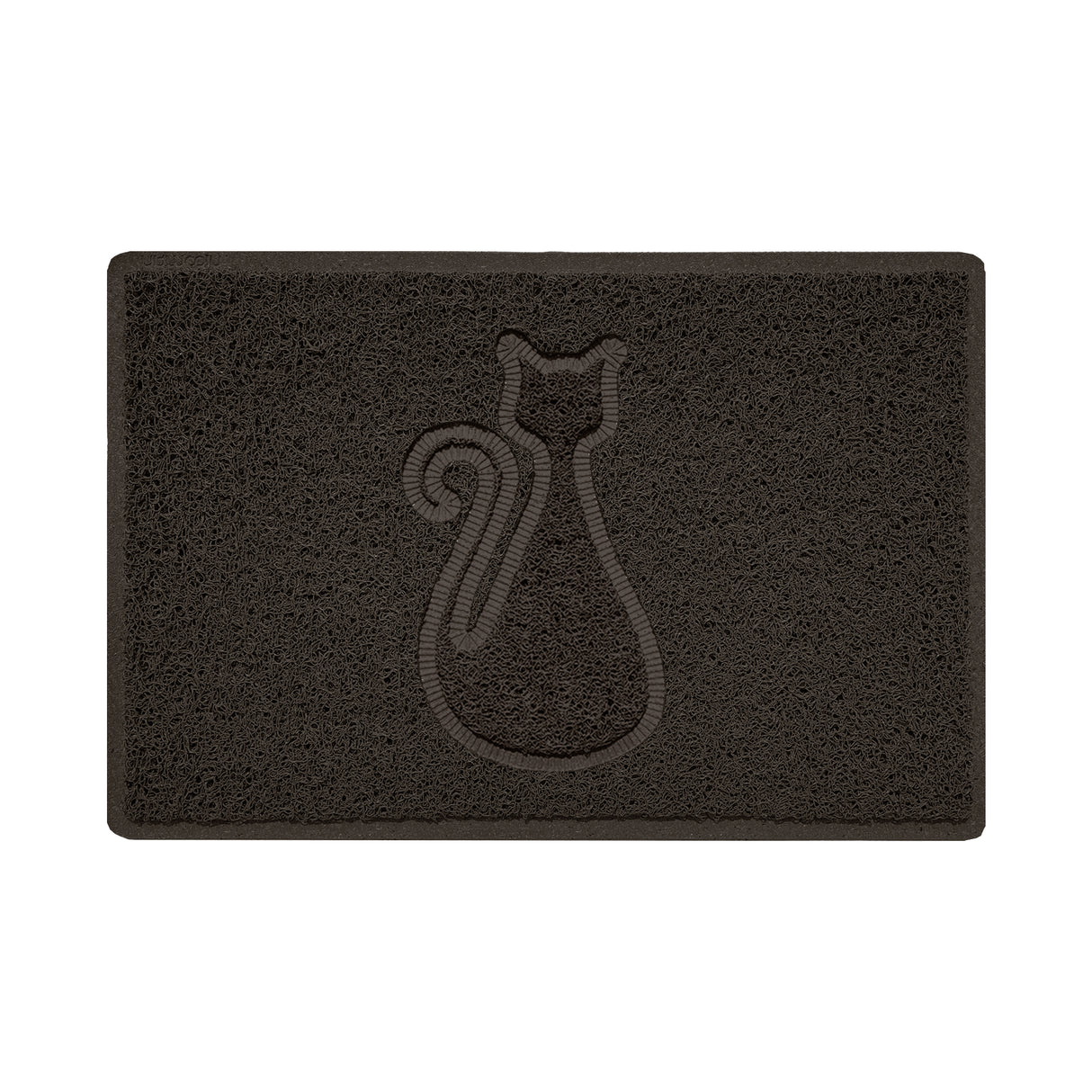 Outdoor Spaghetti Doormat Embossed - Brown