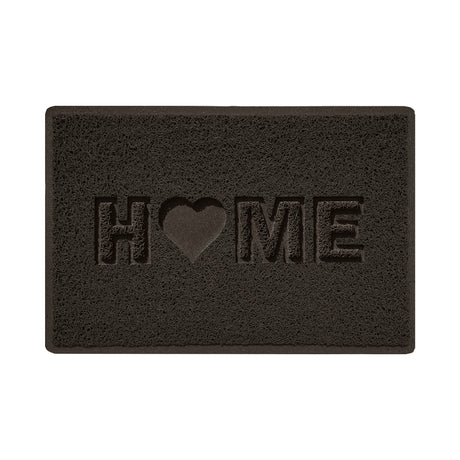 Outdoor Spaghetti Doormat Embossed - Brown