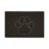 Outdoor Spaghetti Doormat Embossed - Brown