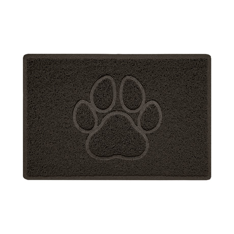 Outdoor Spaghetti Doormat Embossed - Brown