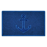 "Anchors Away" Grey Spaghetti Door Mat