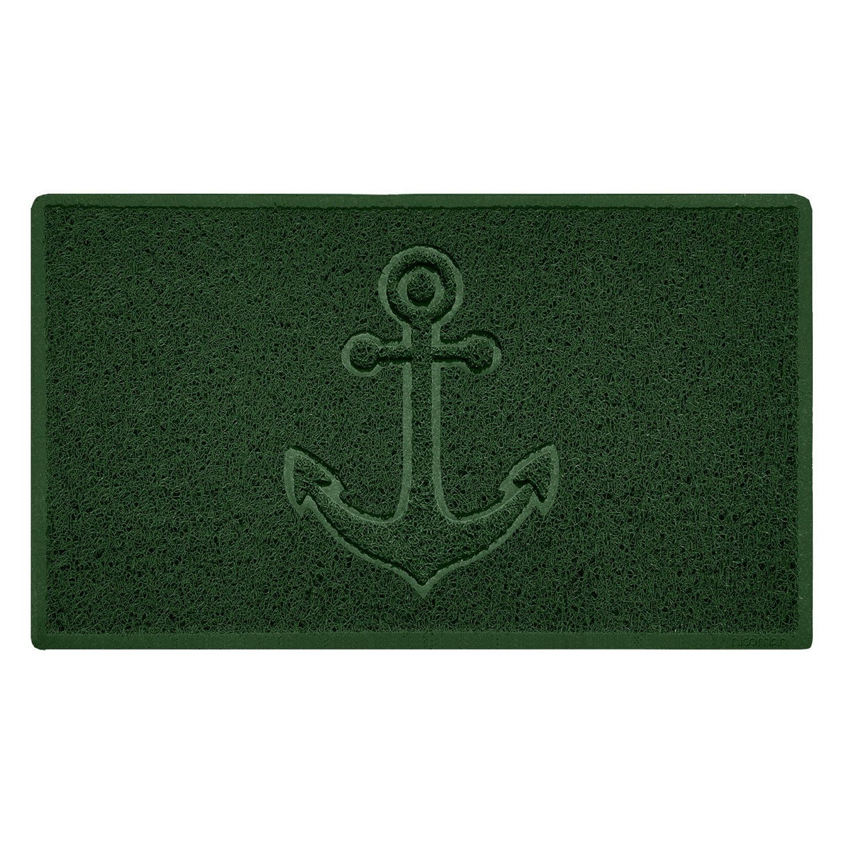 "Anchors Away" Grey Spaghetti Door Mat