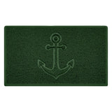 "Anchors Away" Grey Spaghetti Door Mat