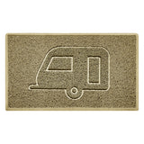 "Caravan" Grey Spaghetti Door Mat