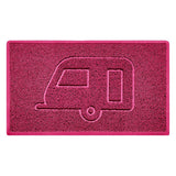 "Caravan Love" Grey Spaghetti Door Mat