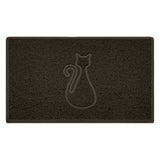 Outdoor Spaghetti Doormat Embossed - Brown