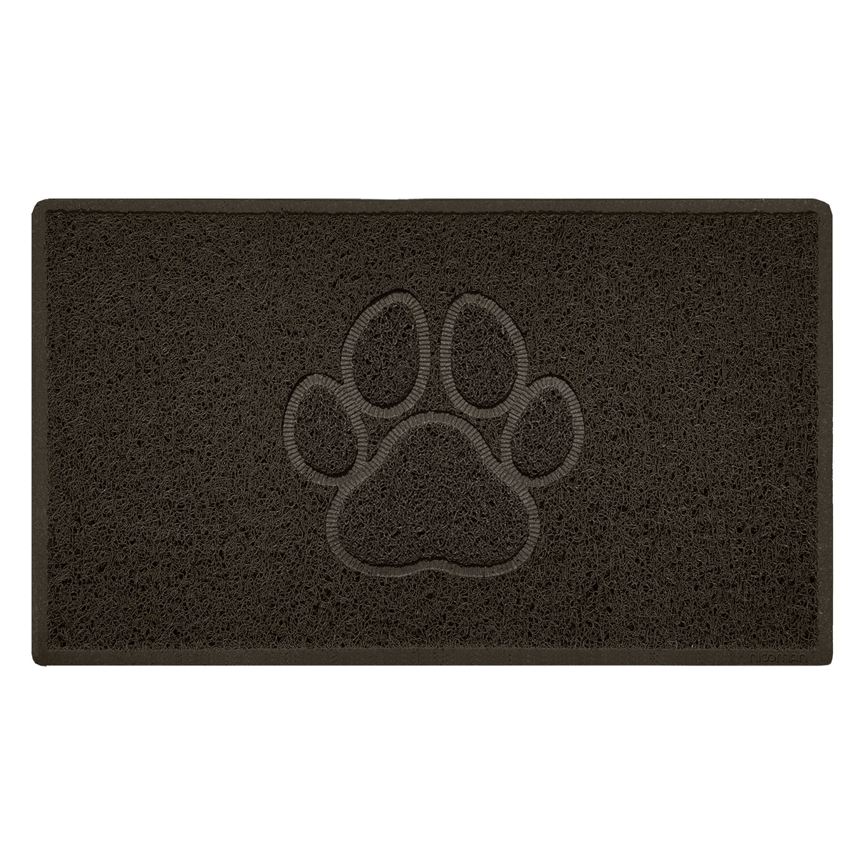 Outdoor Spaghetti Doormat Embossed - Brown