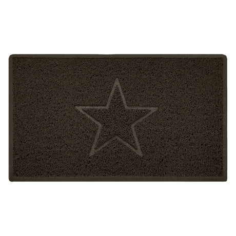 Outdoor Spaghetti Doormat Embossed - Brown