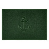 "Anchors Away" Grey Spaghetti Door Mat