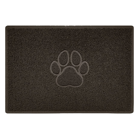 Outdoor Spaghetti Doormat Embossed - Brown