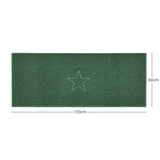 nicoman green spaghetti indoor mat, multi colour options, free delivery, uk made