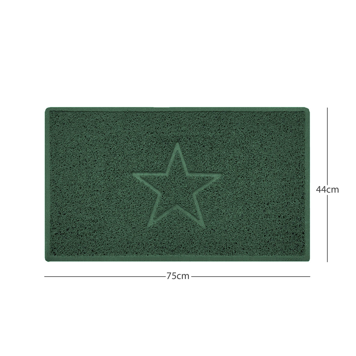 nicoman green spaghetti indoor mat, multi colour options, free delivery, uk made