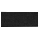 Indoor/Outdoor Spaghetti Doormat Plain - Black