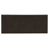 Indoor Spaghetti Doormat Plain - Brown