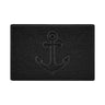 "Anchors Away" Grey Spaghetti Door Mat