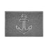 "Anchors Away" Grey Spaghetti Door Mat