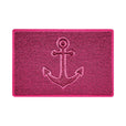 "Anchors Away" Grey Spaghetti Door Mat