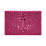 "Anchors Away" Grey Spaghetti Door Mat