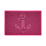 "Anchors Away" Grey Spaghetti Door Mat