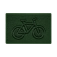 "Cycle" Grey Spaghetti Doormat