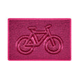 "Cycle" Grey Spaghetti Doormat