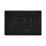 "Caravan Love" Grey Spaghetti Door Mat