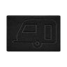 "Caravan Love" Grey Spaghetti Door Mat