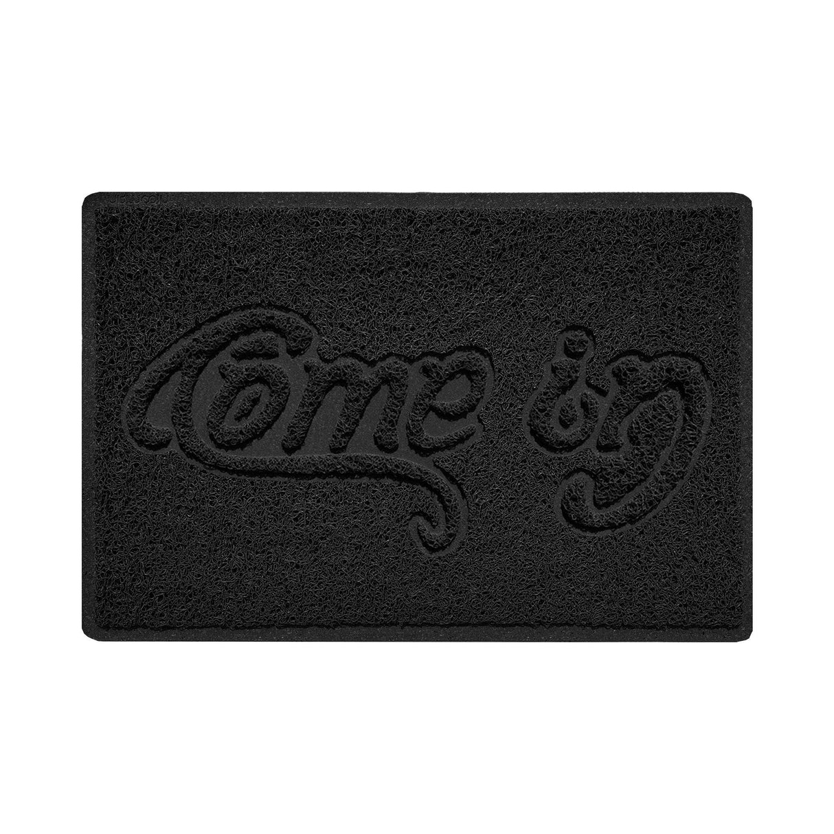 "Come In" Grey Spaghetti Door Mat